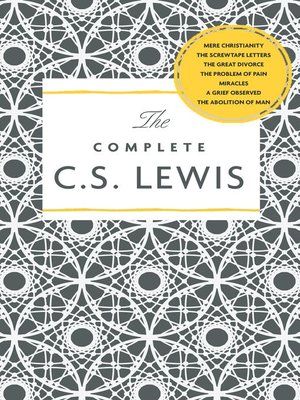 cover image of The Complete C. S. Lewis